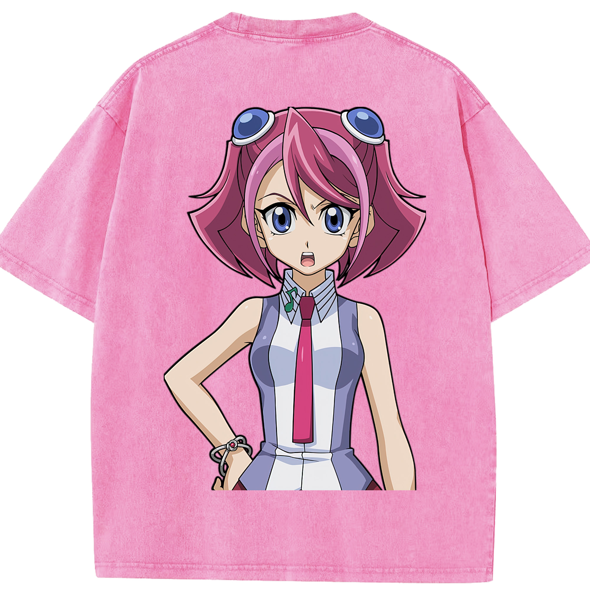 （画像用） 遊☆戯☆王 Yu-Gi-Oh! 綿100% ヴィンテージ風 半袖Tシャツ（背面プリント）